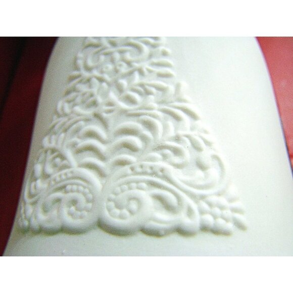 NEW Hallmark Collectible White Bell Porcelain Ornament Christmas Holiday 2008 IB - Picture 10 of 11